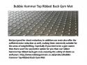 23936_Bubble_Hammer_Top_Ribbed_Back_Gym_Mat.