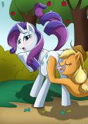 2445801940_-_Applejack_Friendship_is_magic_My_Little_Pony_PalComix_rarity.