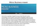 30191_Micro_Business_maven.