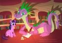 3780spike_and_twilight_sparkle_by_crazy_dragon-d3l8gfk.