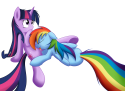 6385753428_-_Friendship_is_magic_My_Little_Pony_Rainbow_Dash_SmittyG_Twilight_Sparkle.